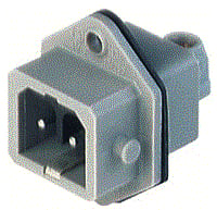 Hirschmann Multimedia - Rechthoekige conn. (industrieconn.) rh conn. stasei 200    xd