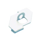 NVent CADDY - Bevestigingsklem Dr-Klm Oog Wit Ds100