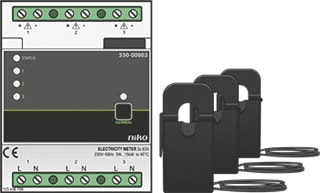Niko - Home Control Schakelactor bussysteem Hc Meetmodule 3-Kan Mod