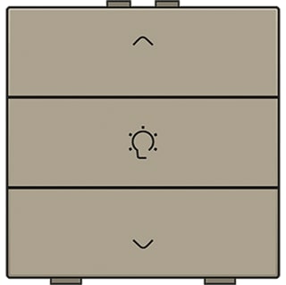 Niko - Home Control Tastsensor bussysteem Hc Bedtoets Dim 3V Brns