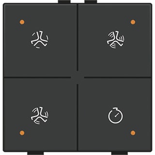 Niko - Home Control Tastsensor bussysteem Hc Bedtoets Ventil Antr