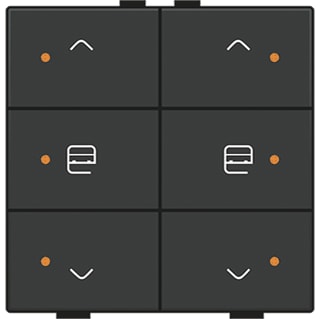 Niko - Home Control Tastsensor bussysteem Hc Bedtoets Mot 6V+Ld Ant