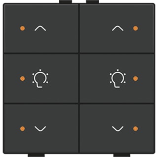 Niko - Home Control Tastsensor bussysteem Hc Bedtoets Dim 6V+Ld Ant