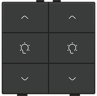 Niko - Home Control Tastsensor bussysteem Hc Bedtoets Dim 6V Antr