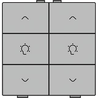Niko - Home Control Tastsensor bussysteem Hc Bedtoets Dim 6V Strl