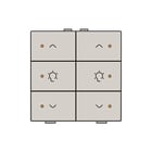 Niko - Home Control Tastsensor bussysteem hc bedtoets dim 6v+led lg