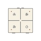 Niko - Home Control Tastsensor bussysteem hc bedtoets ventilatie cr