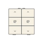 Niko - Home Control Tastsensor bussysteem Hc Bedtoets Motor 6V Cr