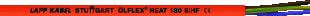 Lapp - Ölflex HEAT 180 SIHF Voedingskabel tot 1 kV beweegbaar Olfheat 180 Shf 2X1 Mt