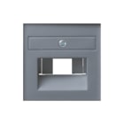 Gira - Systeem 55 Inzetplaat schakelmateriaal Inzpl 1/2Xmj Uae Antr 55