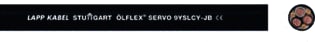 Lapp - Ölflex SERVO 9YSLCY-JB Voedingskabel v/a 1 kV beweegbaar Olf Servo3X150+3G25 Bk Mt