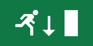 Cooper Crouse-Hinds - Ceag Pictogram noodverlichting Pictogram Lwri Vluchtw-Rd