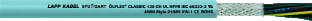 Lapp - Voedingskabel tot 1 kV beweegbaar 1123236-100 RO100
