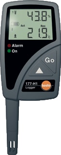 Testo - 177H Temperatuurmeter tt tem/hig log testo 177-h1