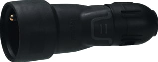 Legrand - Koppelcontactstop (geaard) contrastekker rubber pa
