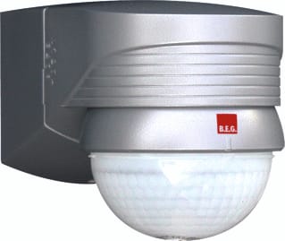 BEG - Luxomat Outdoor BM Bewegingsschakelaar (compleet) bewm lc-plus 280 zilver