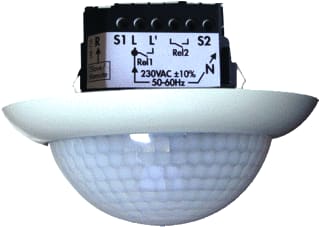 BEG - Luxomat Master Bewegingsschakelaar (compleet) Aanwmeld Pd4-M Duo 2K Vz