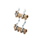 Viega - Pexfit 1052 CV/perslucht/tap/koelwater verdeler Pf 5 Groeps