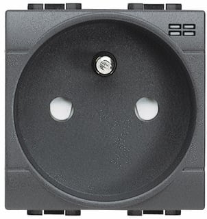 Bticino - LivingLight Wandcontactdoos (WCD schakelmat.) btl4144