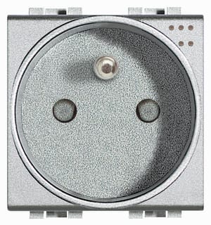 Bticino - LivingLight Wandcontactdoos (WCD schakelmat.) btnt4144