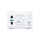 Bticino - LivingLight Scheerwandcontactdoos Btn4177