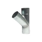 Rheinzink - Classic Fitting met 3 aansluitingen T-Stuk 100 45Gr