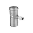 Burgerhout - Alu-fix Enkelw. rookgashulpstuk 2 aansl. Fix Condensopv H+V 80