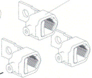 ABB - Slimline XR Aansluitklem voor hoofdkabel 1sep408501r0001