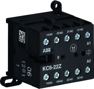 ABB - B mini KC Hulprelais kc6-22z/12vdc m-magntschak