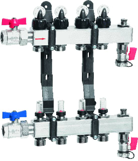 Taconova - TacoSys High End Verdeler voor hydronische circuits 286.3406.000