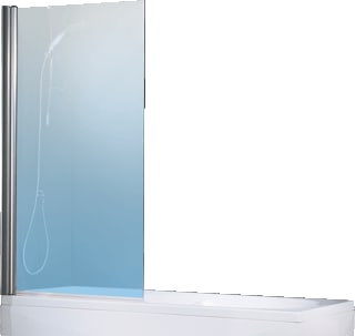 Novellini - Aurora 5 Badwand Aur5 Spatscherm 70 Hg/Mc