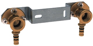 Geberit - Mepla Muurplaat op beugel geminibgl16x1/2"15,3