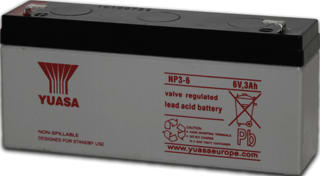 Yuasa - NP Accu (lood) 6V-Ldaccu Np3-6 Ds2