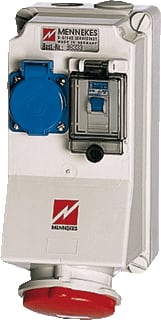 Mennekes - Combi CEE-contactdoos combinatie Combinat 97823