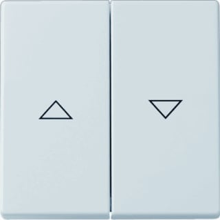 ABB Busch-Jaeger - Future, Solo, Axcent, Carat Bed.element / centr.pl. schakelmat. Wip Jl 1785Ja-84 Wt