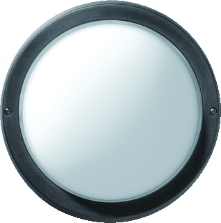 Performance in lighting - EKO Plafond-/wandarmatuur 21 Zwart E27