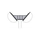 Performance in lighting - CHIP Mech. toebeh. verlichtingsarmatuur twin hoekbeugel 60mm
