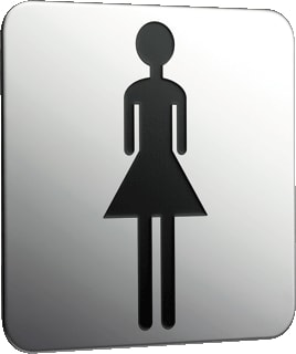 Emco - System 2 Pictogram sanitaire ruimte Sys2 Dames