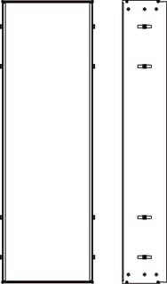 Emco - Asis 300 Toeb./onderd. module sanit.toebeh. asis 300 montframe h960