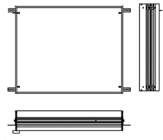 Emco - Prestige Toeb./onderd. module sanit.toebeh. Montframe B1310
