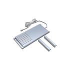 Hera - Plafond-/wandarmatuur led l-pad 7,5w ww alu