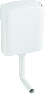 Wisa - 300 Opbouwspoelreservoir Closetresv Pneum Wit