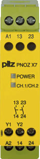 Pilz - PNOZ Relais vr veiligheidsstroomcircuits Pnoz/X7 Pnoz/X7 24Vdc/Ac