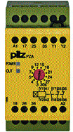 Pilz - PZA Relais vr veiligheidsstroomcircuits