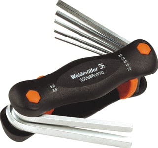 Weidmüller - Inbussleutelset Sk-S 2.0-8.0