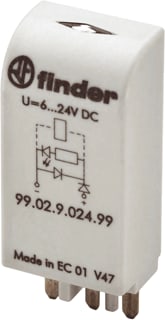 Finder - 99 Overspanningsbegrenzer Ledmod+Va 99.02 6/24Vuc