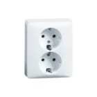 Honeywell Peha - Standaard Wandcontactdoos (WCD schakelmat.) Wcd Ra 2V Stk 80.6512W