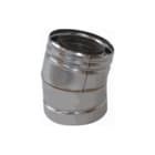 Metaloterm - US Concentr. RGA/LTV hulpstuk 2 aansl. bocht 15gr usb15 100mm