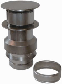 Metaloterm - US Rookgasdakdoorvoer Vert.Combi.Usdvc2 100Mm