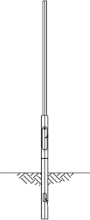 VDL Masten - CVL Cilindrisch Lichtmast zonder armatuur Cil Mast Cvl3.0Pt Lg3
